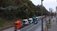 В Черкассах просят запретить грузовикам ездить по городу