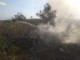 Крупный пожар произошел на свалке под Черкассами