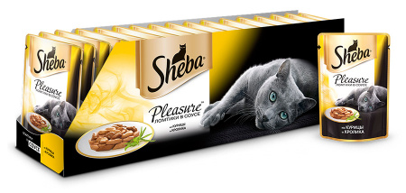 кошачий корм Sheba