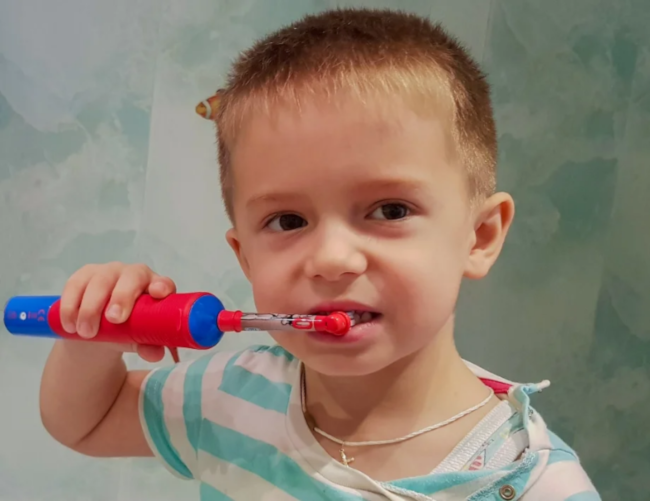 детские электрические зубные щетки