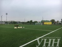 Искусственное футбольное поле открыли в Черкассах