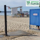 На одном из черкасских пляжей установили душевые стойки и туалеты