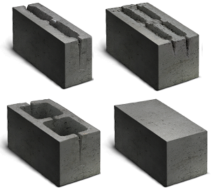 недорогие цементные блоки 90 мм