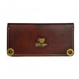Кожаный кошелёк «Alfa Brown»