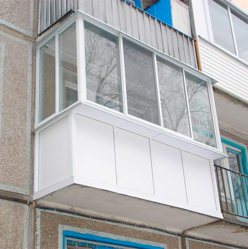 застеклить балкон в Запорожье